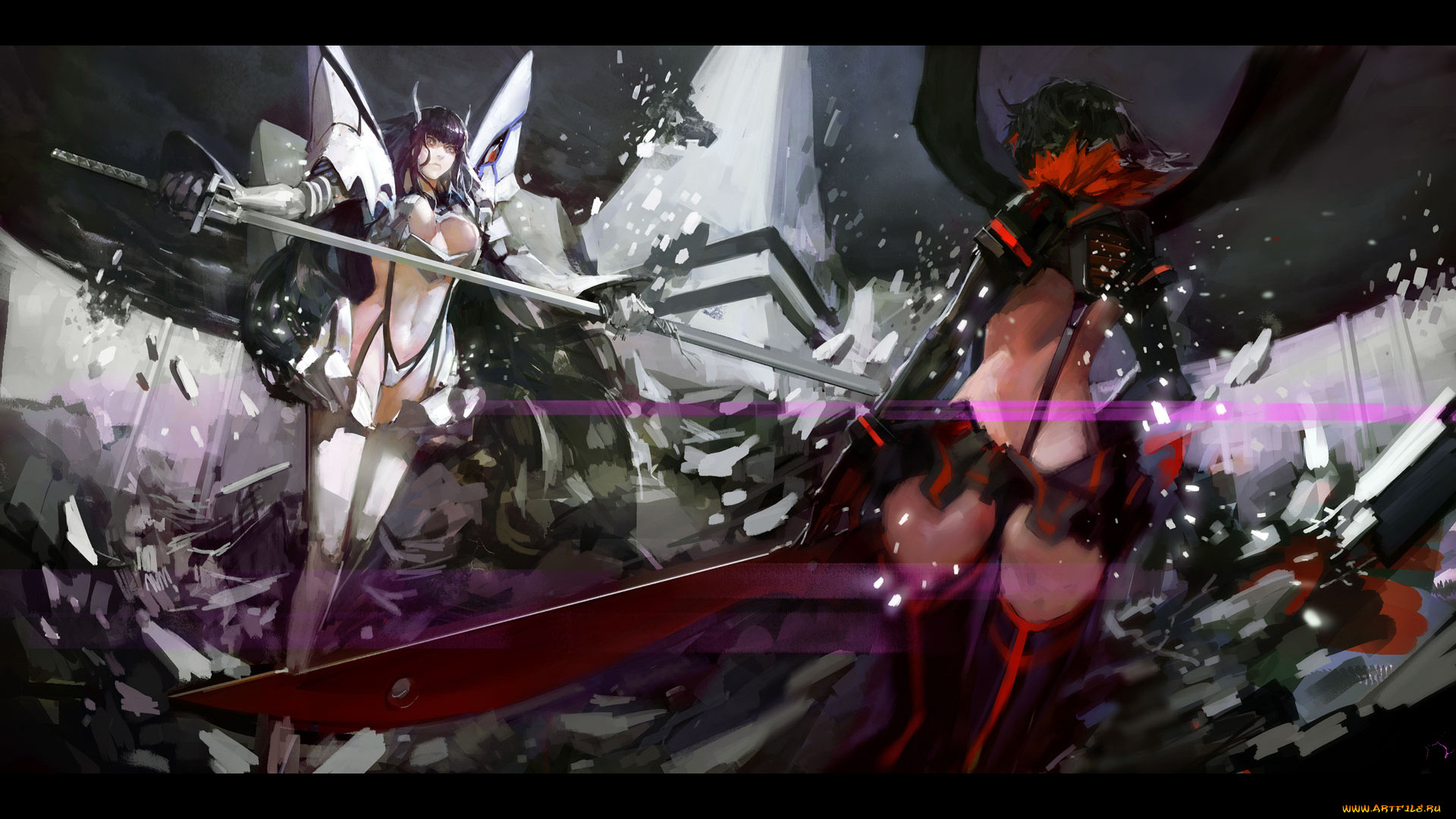 by blueman, , kill la kill, kill, la, matoi, ryuuko, kiryuuin, satsuki